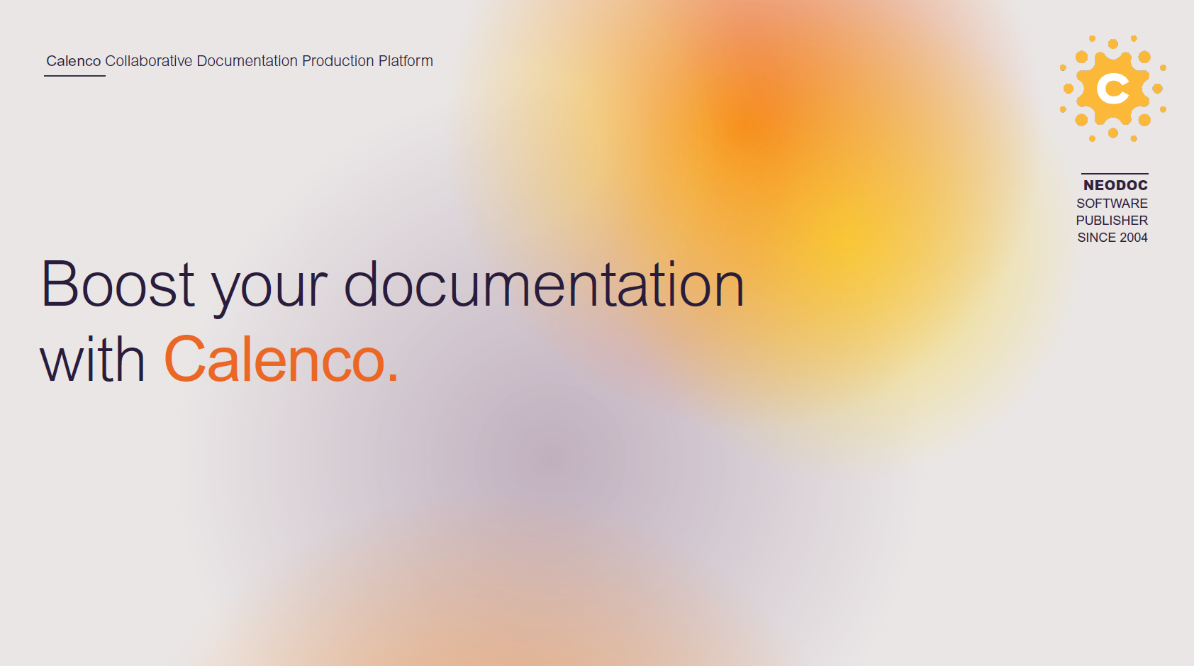 Presentation of Calenco Docs and Calenco Forms